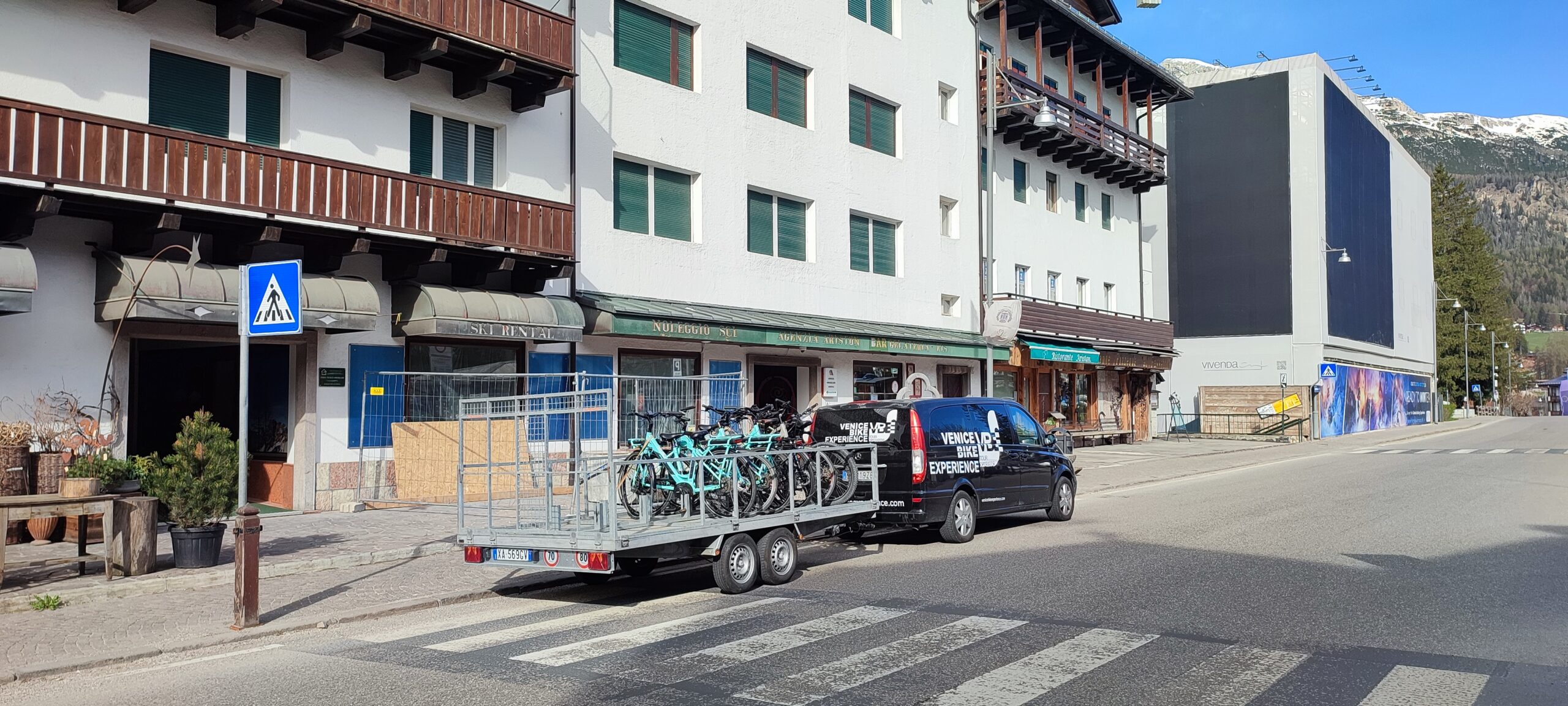 Rientro Minivan Cortina Venice Bike Experience